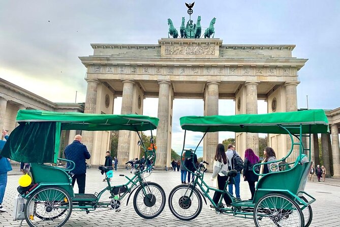 Rickshaw Tour-Cruise Ship guests arrive 9.30 upto 11.30 am Berlin - From Berliner Fernsehturm to Museum Island: the First Wow