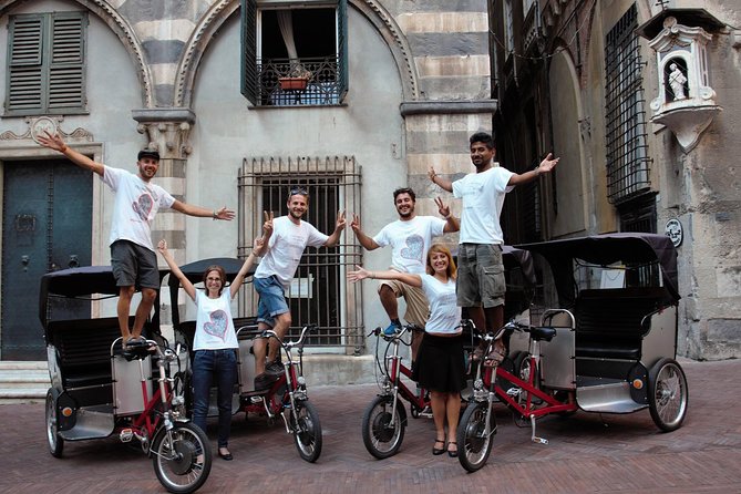 Rickshaw tour in Genova - One-hour route: how the tour stays focused