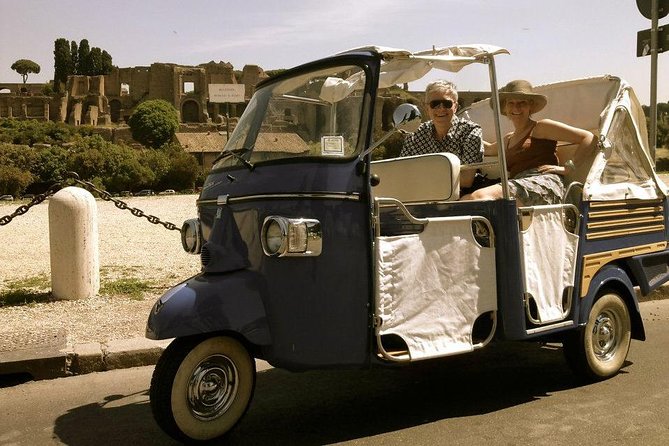 Rome by Ape Calessino Auto Rickshaw - Circus Maximus: Ben-Hur Scale, Two Egyptian Obelisks, and Open-Air Drama