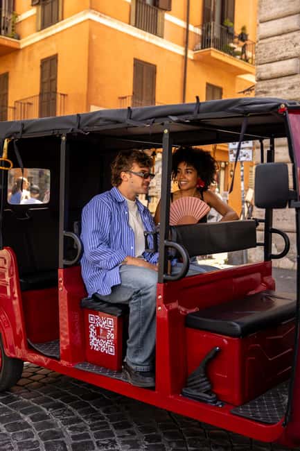 Rome: City Highlights E-Tuk Tuk Tour - Trevi Fountain and Piazza Navona: Photo Stops That Don’t Burn Your Legs