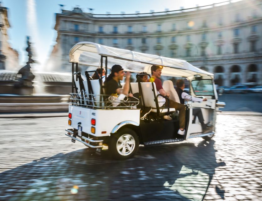 Rome: Private City Tour by Electric Tuk Tuk - Pantheon stop: the geometry lesson you don’t have to study for