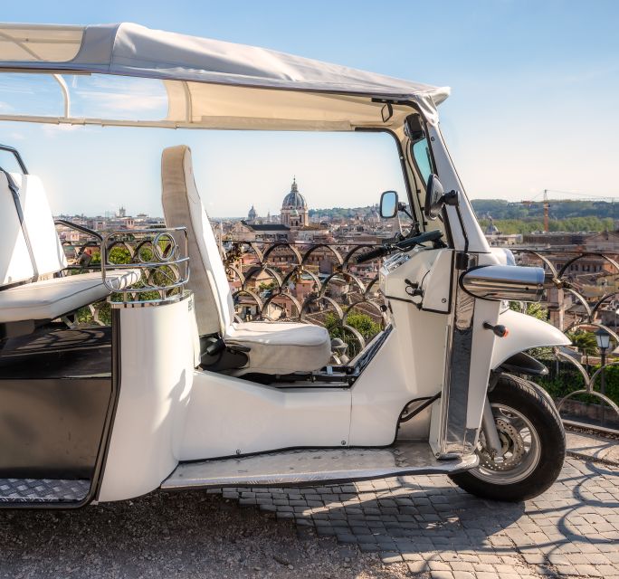 Rome: Private City Tour by Electric Tuk Tuk - Trevi Fountain: getting there with a plan, not just hope