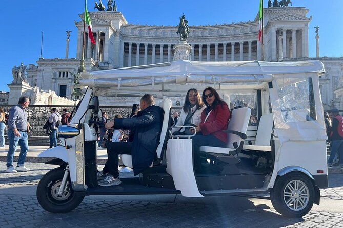 Rome:Tuk-Tuk Private Tour of the City Center - Why this electric tuk-tuk route feels smarter than walking