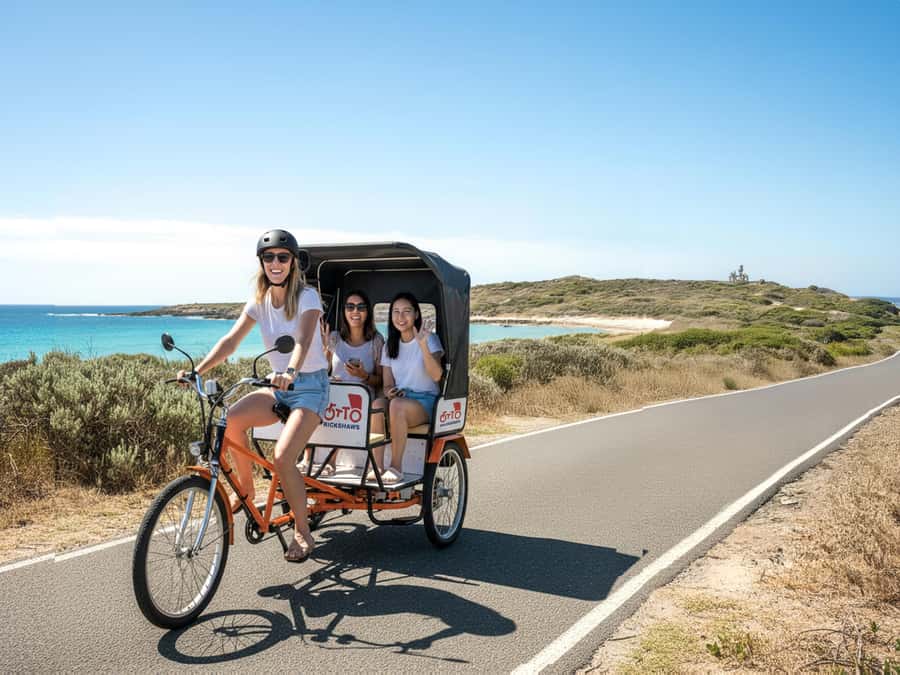 Rottnest Island - E-Rickshaw Tour with private guide - Why this e-rickshaw route works so well on Rottnest