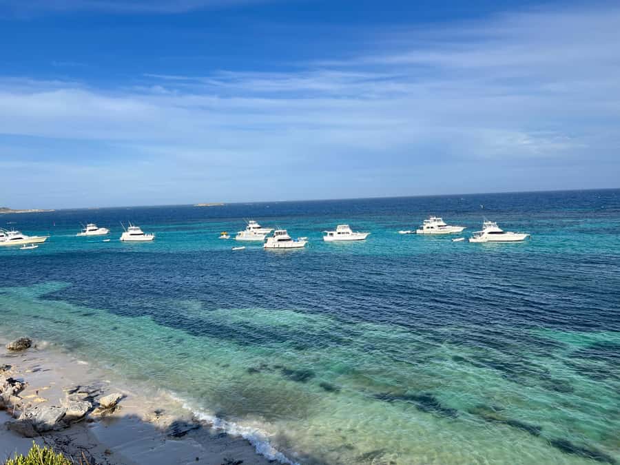 Rottnest Island - E-Rickshaw Tour with private guide - Parker Point: calm turquoise water and big photo potential