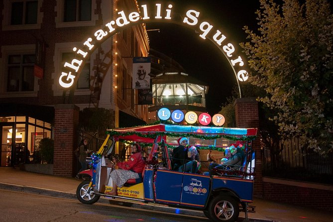 San Francisco Holiday Season Private Tour - Lucky Tuk Tuk - Coit Tower and Telegraph Hill: an easy icon moment