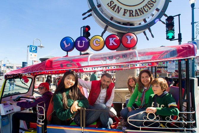 San Francisco Private Group City Tour 2.5 Hours - Lucky Tuk Tuk - Fort Point and the Golden Gate Bridge photo plan (no crossing)