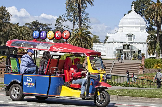 San Francisco Private Group City Tour 2.5 Hours - Lucky Tuk Tuk - Little Italy to Washington Square Park and Chinatown’s Dragon Gate