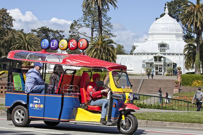 San Francisco Private Group City Tour - Lucky Tuk Tuk - The Waterfront Leg: Hyde Street Pier, Aquatic Park, and the Wharf Energy