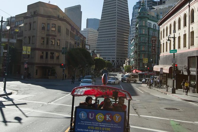 San Francisco Private Group City Tour - Lucky Tuk Tuk - Midday Switch: Chinatown, North Beach, and Lombard Street