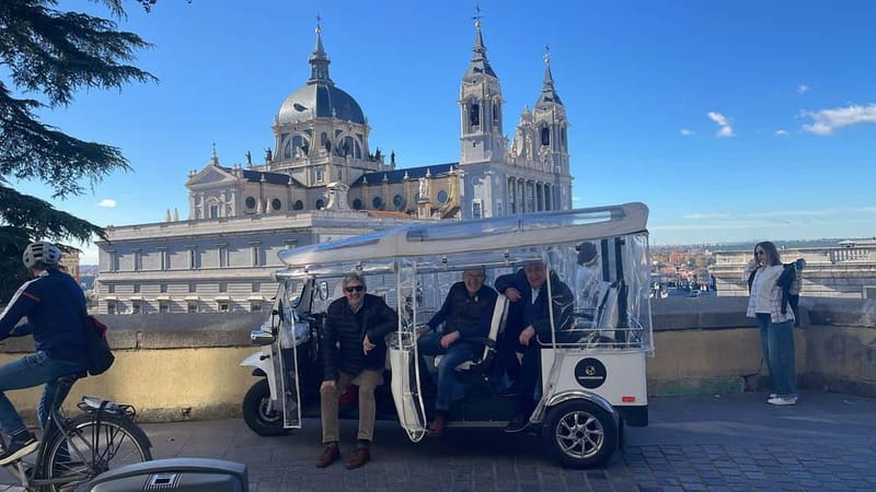 "See Madrid Differently: A Premium Private Tuk Tuk Ride" - Parks, museums, and big-city energy: Retiro, Prado area, and Bernabeu
