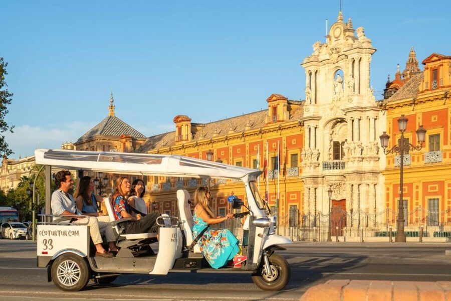 Seville: Private City Tour by Eco Tuk Tuk - Why an electric Tuk Tuk beats a crowded bus in Seville