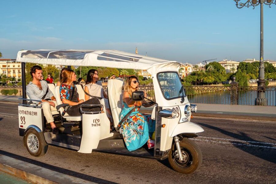 Seville: Private City Tour by Eco Tuk Tuk - Antigua Fábrica de Tabacos: catching history without the museum time