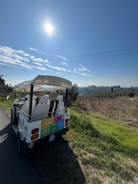 Siena: Tuk Tuk Tour with Wine Tasting - Chianti Hills winery stop: cellar tour and tasting in 1.5 hours