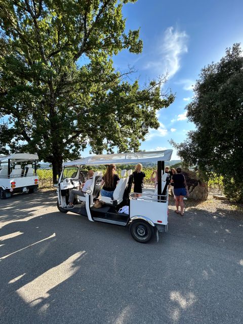 Siena: Tuk Tuk Tour with Wine Tasting - The second tuk-tuk stretch: returning toward Siena