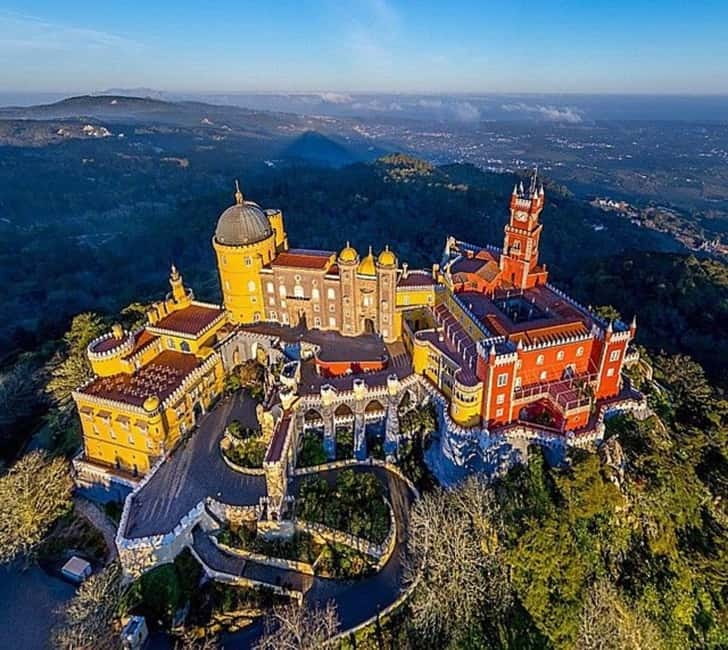 Sintra: Pena Palace and Park Entry Ticket with Tuk Tuk Ride - Getting to Pena Palace: express security and limited entry reality