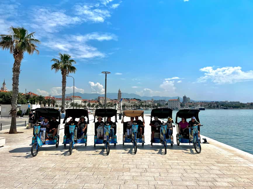 Split Tour in Private Electric Rickshaw - Getting started at Obala Lazareta without stress