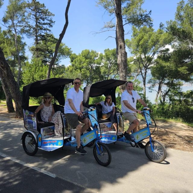 Split Tour in Private Electric Rickshaw - Matejuška, Sustipan, and Obojena Beach: the calmer shoreline feel