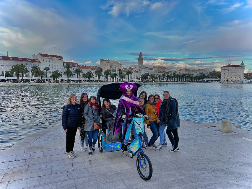 Split Tour in Private Electric Rickshaw - Guides, languages, and how the tour stays comfortable