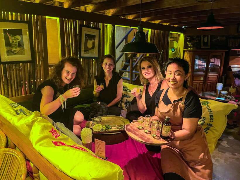 Street Food Tour and Phare Circus with Tuk-Tuk Transfers - ASANA OLD WOODEN HOUSE: beer and cocktail tasting before the show
