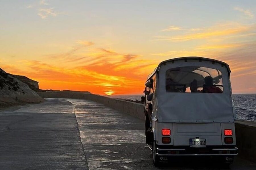 Sunset Tuk Tuk Tour in Gozo & Blue Lagoon (Comino) - Blue Lagoon swim time: plan for quick changes