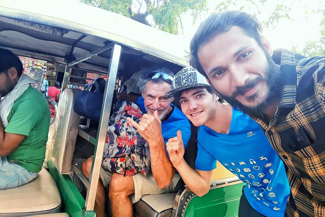 Taj Mahal And Agra Fort Private Sunrise Full Day Tour by Tuk-Tuk - The private tuk-tuk setup that keeps Agra from feeling chaotic