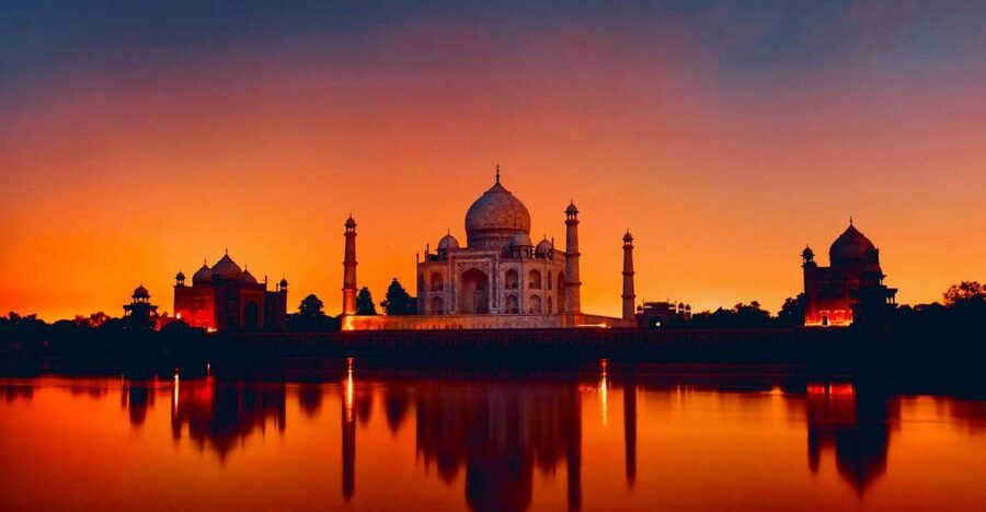 Taj Mahal Sunset Tour By Tuk Tuk with Private Guide - Entering the Taj Mahal Grounds: Security, Promenade, and First Views