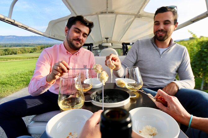 The Private Tuk Tuk Tour with one of The Best Fondues in Geneva! - The idea: Swiss fondue, powered by an eTukTuk