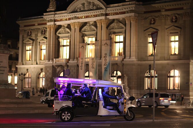 The Private Tuk Tuk Tour with one of The Best Fondues in Geneva! - Stop: Molard Tower, Geneva’s former political and economic center