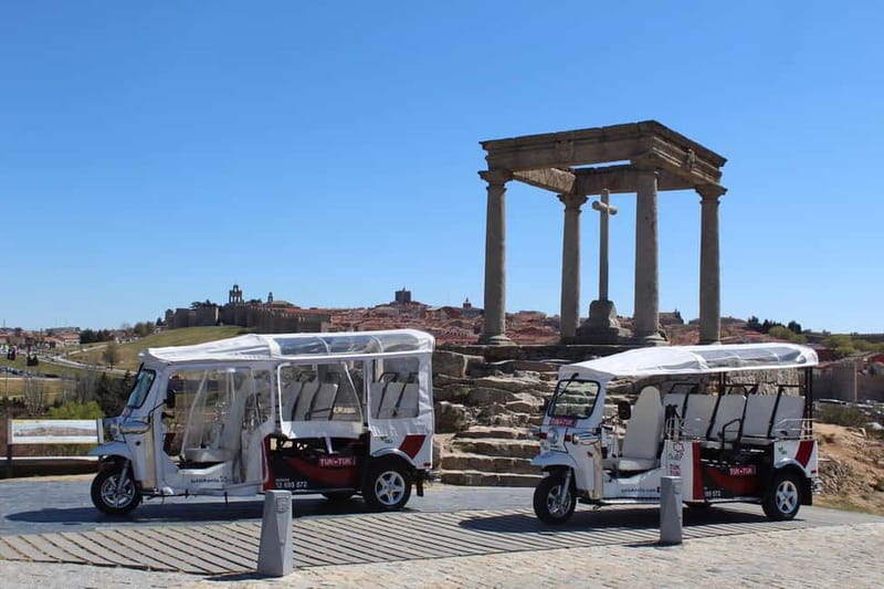 TOUR GUIADO EN TUK TUK POR AVILA 1 HORA - Meeting at Calle San Segundo: easy start, clear end