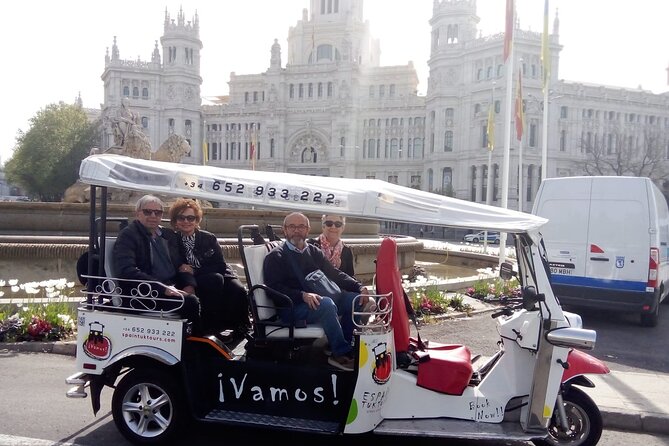 Tour Madrid in 2 hours! Electric Tuk - Fast, Fun, and Exclusive - Electric Tuk-Tuk Madrid: why the 2-hour format works