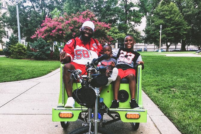 Tour of Downtown Raleigh on a Rickshaw, with Triangle Cycle Tours - Martin Marietta Center for the Performing Arts: The Grand Start in Greek Revival Style