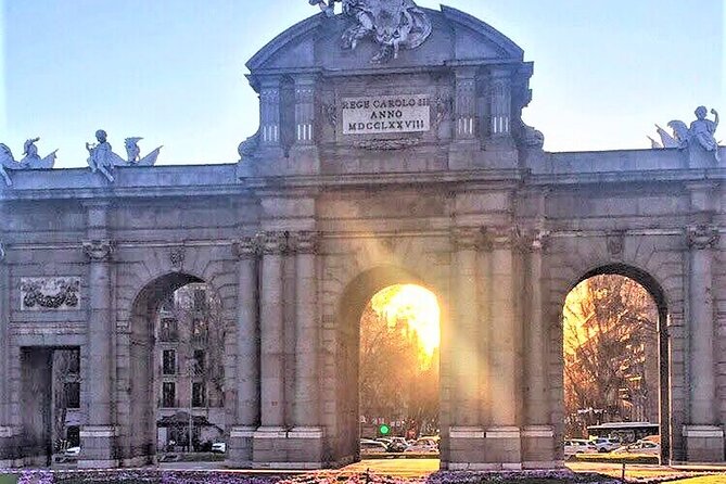 Tour of Historic and Modern Madrid with a guide in a yellow tuk tuk - Sports stops: Real Madrid, Atlético, and the city that cares