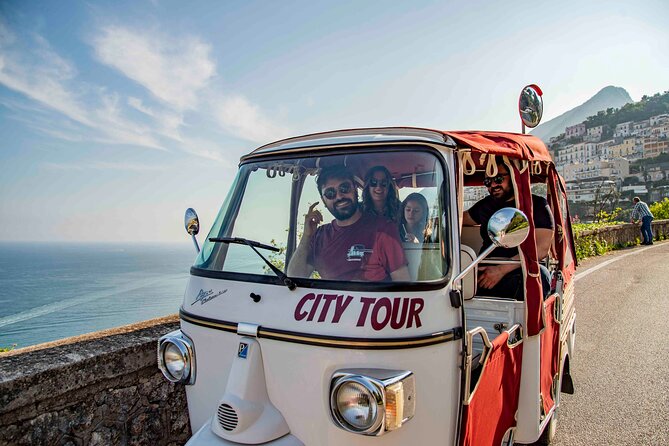 Tour of Vietri and its villages on board the Ape Calessino (tuktuk) - Key highlights at a glance