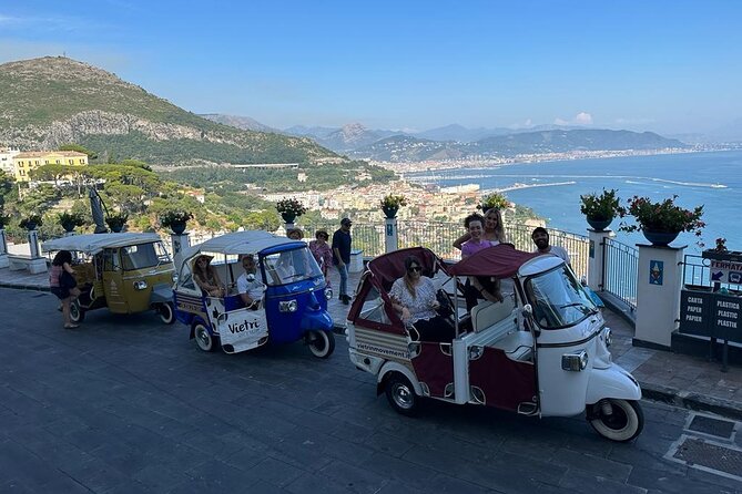 Tour of Vietri and its villages on board the Ape Calessino (tuktuk) - Stop 3: Raito’s village viewpoints above Vietri