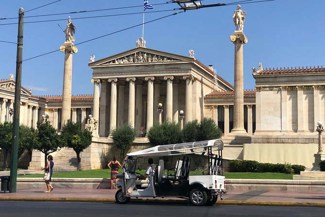 Tuk Tuk Athens Complete City Center Tour - 100% Electric (3 hour) - Why a 3-Hour Electric Tuk-Tuk Works So Well in Athens