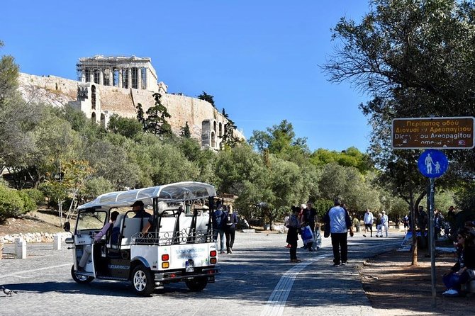 Tuk Tuk Athens Complete City Center Tour - 100% Electric (3 hour) - Panathenaic Stadium (Kalimarmaro): Marble, Then Back On the Road