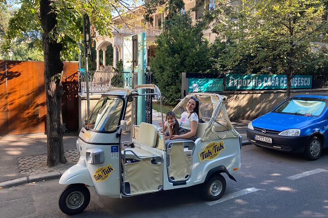 Tuk Tuk Bucharest Tour - Unique Experience in town! - CEC Palace and the National Museum of Romanian History at Old Town