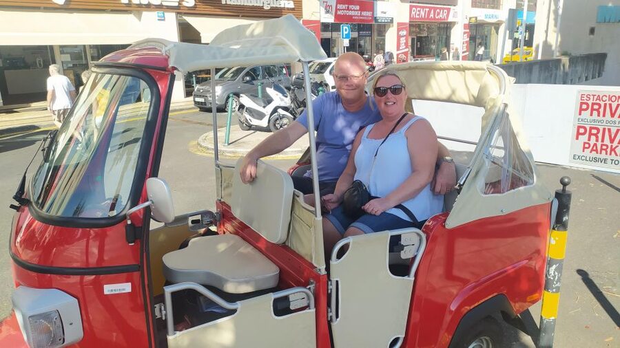 Tuk Tuk Funchal CR7 - Madeira Island - Santo António and the Reagan-named second name story