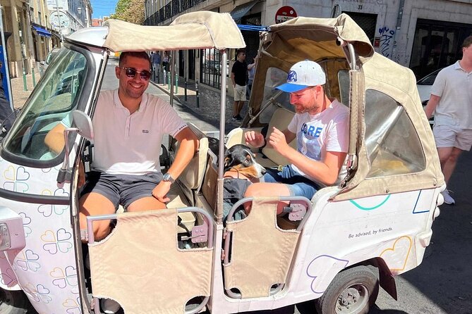 Tuk-Tuk Lisbon Tour 1 - 3hours - Praça do Comércio: Lisbon’s Grand Opening Scene