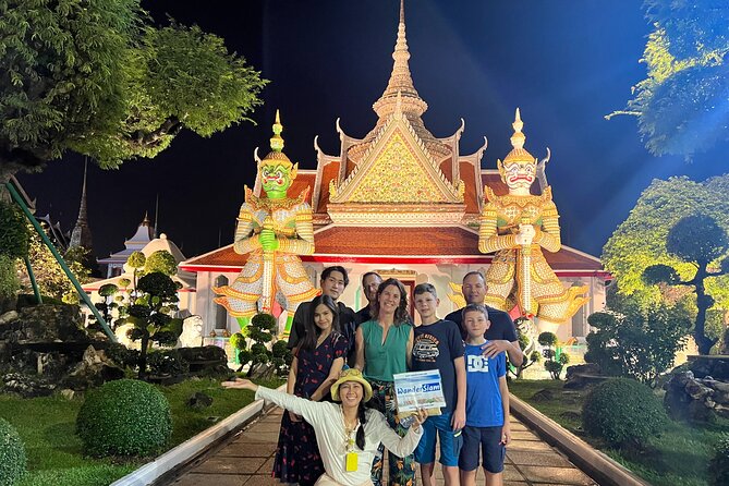 Tuk-tuk Private Tour in Bangkok by Night with Chinatown meal - Tuk-tuk landmark loop: crossing back into street Bangkok