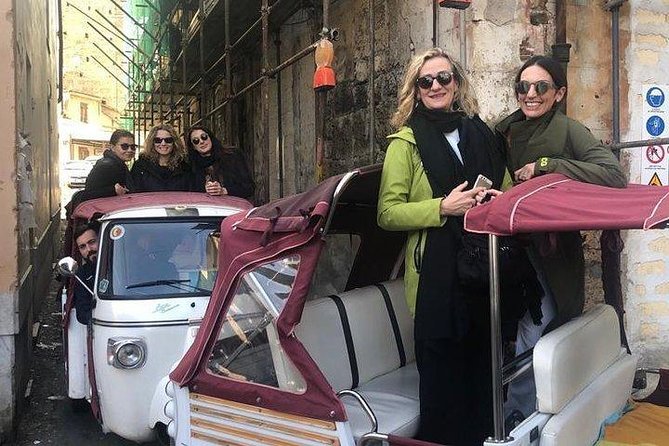 Tuk tuk ride, ape car - Your Palermo route: from Teatro Massimo to Teatro Politeama
