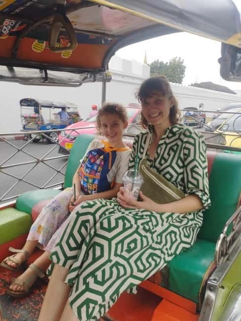 Tuk-Tuk Tales: Bangkok Private Tour - Afternoon route: Flower Market, Wat Arun, rooftop views, and Chinatown food