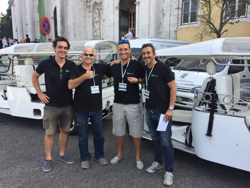 Tuk Tuk Tour historic central Lisbon - Riding Lisbon’s history by fully-electric tuk-tuk