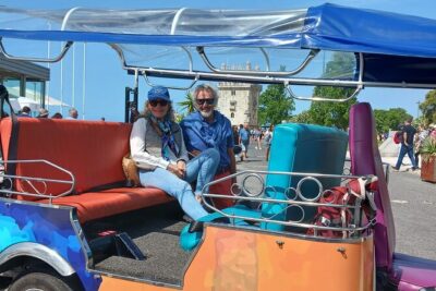 Tuk tuk tour in Belem area - The tuk tuk ride: fast, fun, and built for short hops