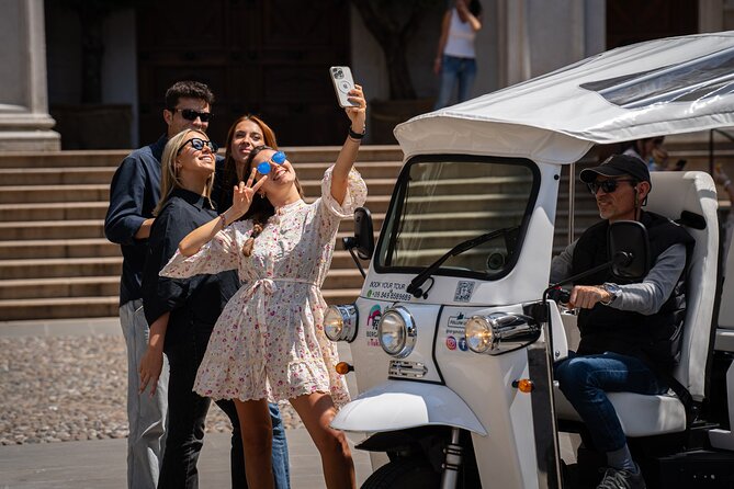 Tuk Tuk tour in Bergamo, Città Alta and the ancient Venetian walls - Why a Tuk Tuk works so well in Bergamo Alta