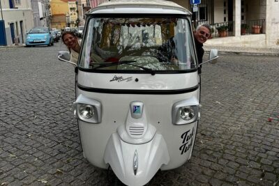 Tuktuk adventure through Lisbon - Starting at Miradouro da Senhora do Monte: Lisbon’s view in one breath
