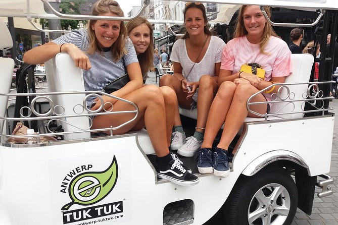 TukTuk Tour through historic Antwerp 2.5h - Key points worth knowing before you ride