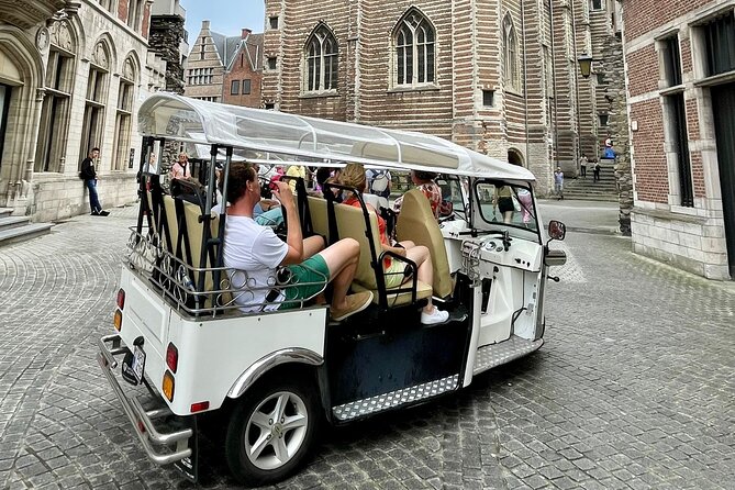 TukTuk Tour through historic Antwerp 2.5h - Het Steen: river views and the origin story of Antwerp