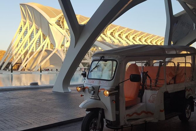 Valencia: Tuk Tuk Full City Tour - North Station area and the bullfighting ring: A surprising contrast
